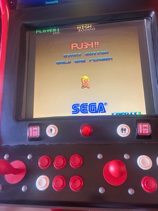 Máquina Arcade Videojuegos Roja