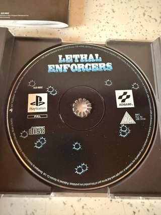 Lethal Enforcers PS1 🇪🇸 PAL España como Nuevo