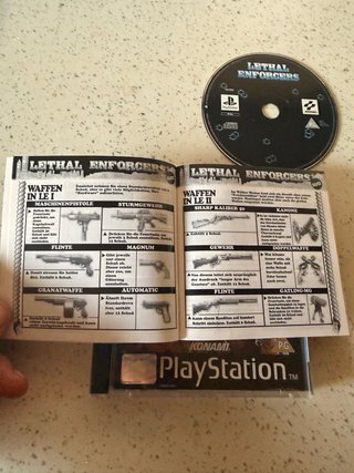 Lethal Enforcers PS1 🇪🇸 PAL España como Nuevo