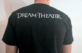 CAMISETA NEGRA NIEVA en talla  L - DREAM THEATER -