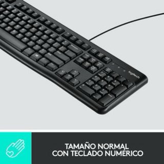 Teclado y Ratón Logitech MK120 USB