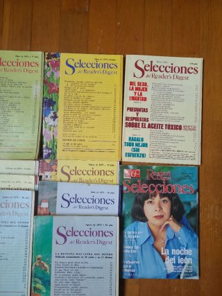 12 revistas Selecciones del Reader's Digest