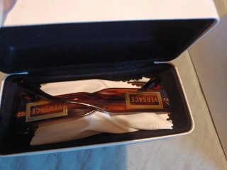 Funda Gafas Versace Blanca