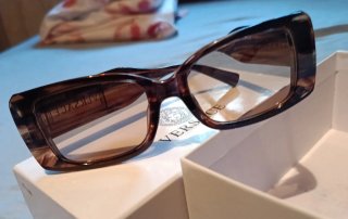 Funda Gafas Versace Blanca
