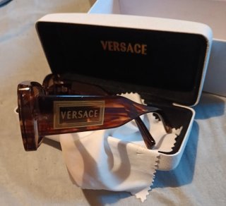 Funda Gafas Versace Blanca