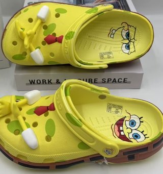 Zuecos Crocs Bob Esponja