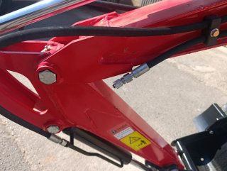 Mini excavadora 1t nueva + cazo 35cm