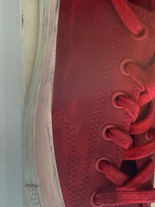 Converse 100%Piel (Ante) T41.5 Rojo/Rosa (9)