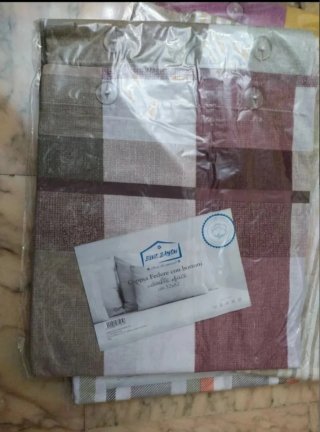 Set 2 federe cuscini letto in cotone nuove