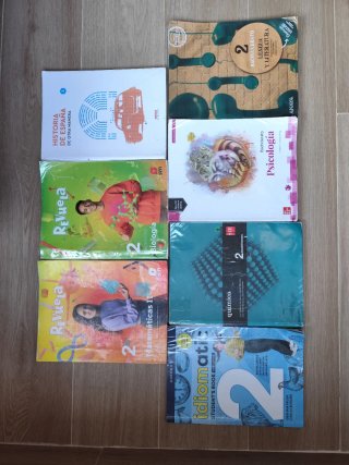 Libros 2 bachillerato Biosanitario Amor de Dios