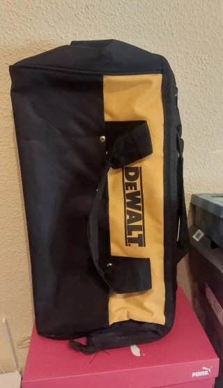 Radial Dewalt 18V DCG405+bolsa herramientas dewalt