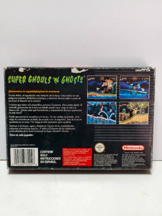 Super Ghouls'n Ghosts super nintendo snes