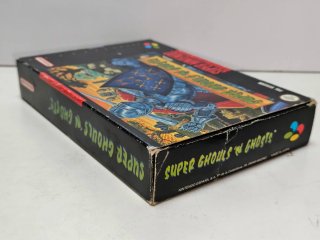 Super Ghouls'n Ghosts super nintendo snes