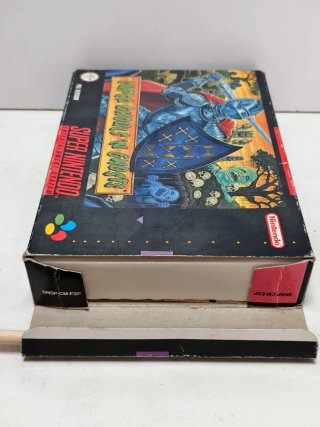Super Ghouls'n Ghosts super nintendo snes