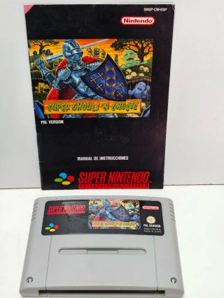 Super Ghouls'n Ghosts super nintendo snes
