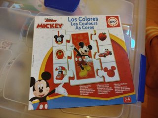 Puzzle Mickey Mouse Educa Colores