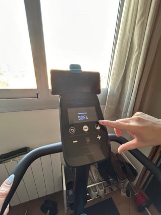 Bicicleta Estática con programa de entrenamiento