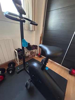 Bicicleta Estática con programa de entrenamiento
