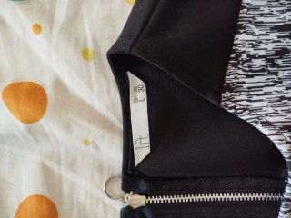 Top Lefties Negro/Gris