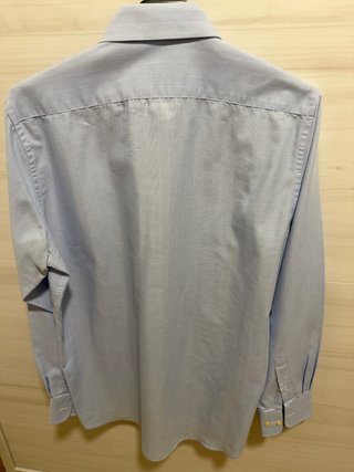Camisa de vestir Charles Dastier azul y blanca