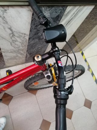 Bicicleta B'Twin Decathlon Roja