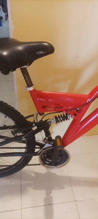 Bicicleta Montaña 26 Roja