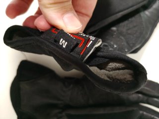 Guantes de moto para mujer negros