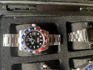 Reloj Pagani Design GMT Negro/Plata