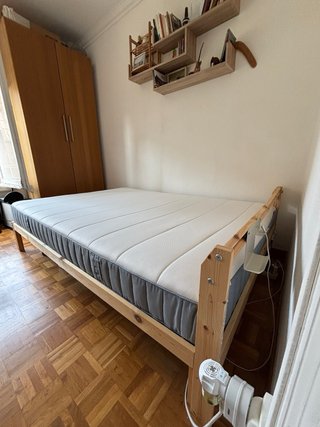 Cama NEIDEN + colchón VESTMARKA+somier