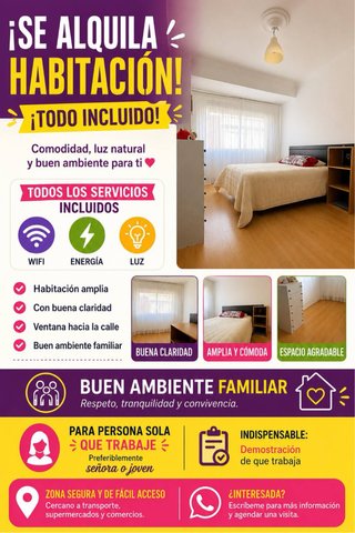 Alquiler de habitación