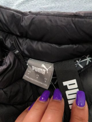 Chaleco acolchado Puma negro