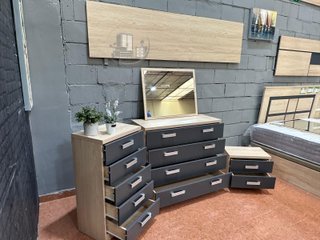 Pack Dormitorio Matrimonial JENI - Madera de Calidad