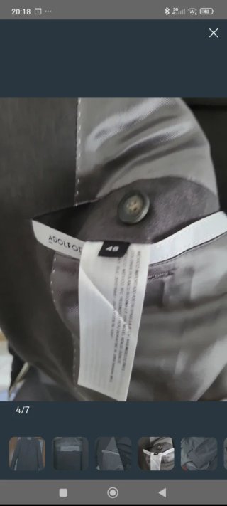 Traje Adolfo Domínguez Gris Elegante