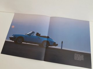 Folleto Porsche 911 Cabriolet 1980