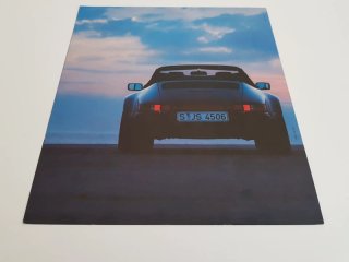 Folleto Porsche 911 Cabriolet 1980