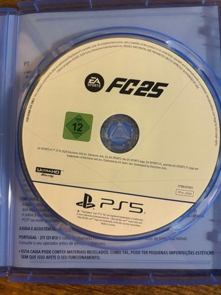 FC25 para PS5 versión FISICA ( Disco )