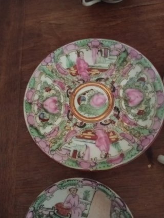 Set di porcellana vintage Macau