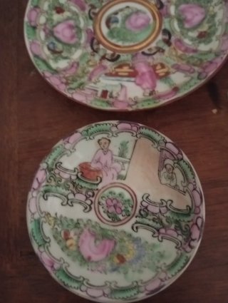 Set di porcellana vintage Macau