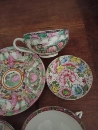 Set di porcellana vintage Macau