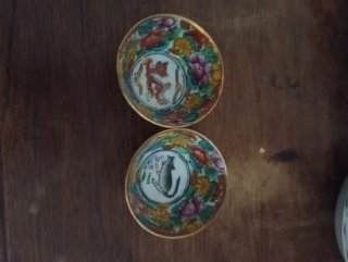 Set di porcellana vintage Macau