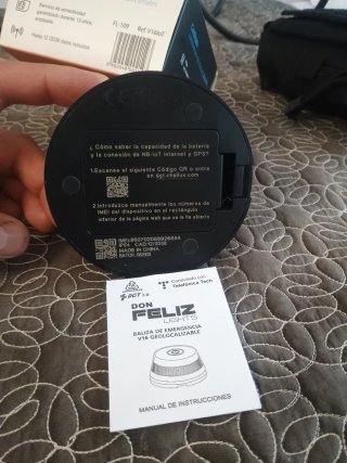 Luz emergencia V16 DGT geolocalizada