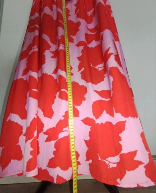 Vestido largo bohemio, 4XL