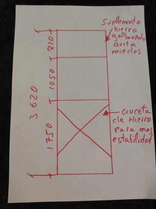 Andamio de aluminio plegable