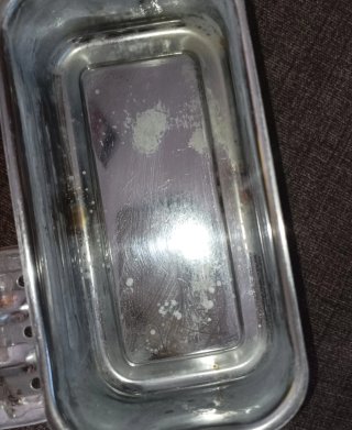 Sterilizzatore in acciaio inox vintage