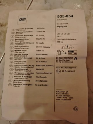 Baca Cruz Seat Exeo / Audi A4