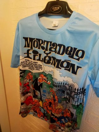 t.L-XL y XXL Camiseta Mortadelo y Filemón A ESTREN