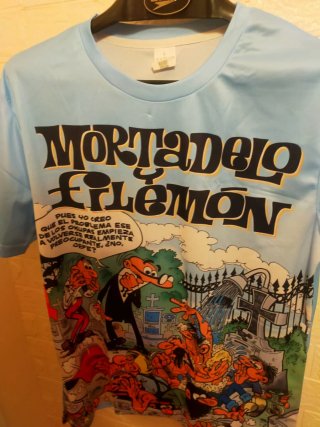 t.L-XL y XXL Camiseta Mortadelo y Filemón A ESTREN