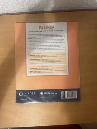 Libro de inglés y actividades 1 bach Oxford