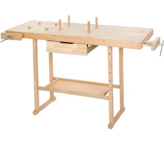 Banco de trabajo de madera