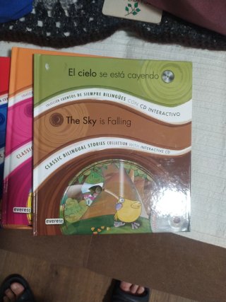 Colección de 12 cuentos de siempre bilingües